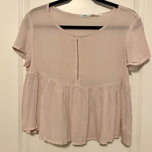 Kimchi Blue Pink Crop Top